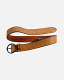 Pip | Ceinture en cuir avec boucle ronde vintage