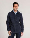 Navy Suede