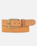 40040 Robyn | Ceinture En Cuir Classique Avec Boucle Dorée Vintage Pour Jeans