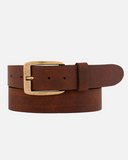 40040 Robyn | Ceinture En Cuir Classique Avec Boucle Dorée Vintage Pour Jeans