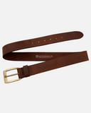 40040 Robyn | Ceinture En Cuir Classique Avec Boucle Dorée Vintage Pour Jeans